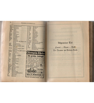 *Manuel des fonctionnaires du Reich allemand - 1937*