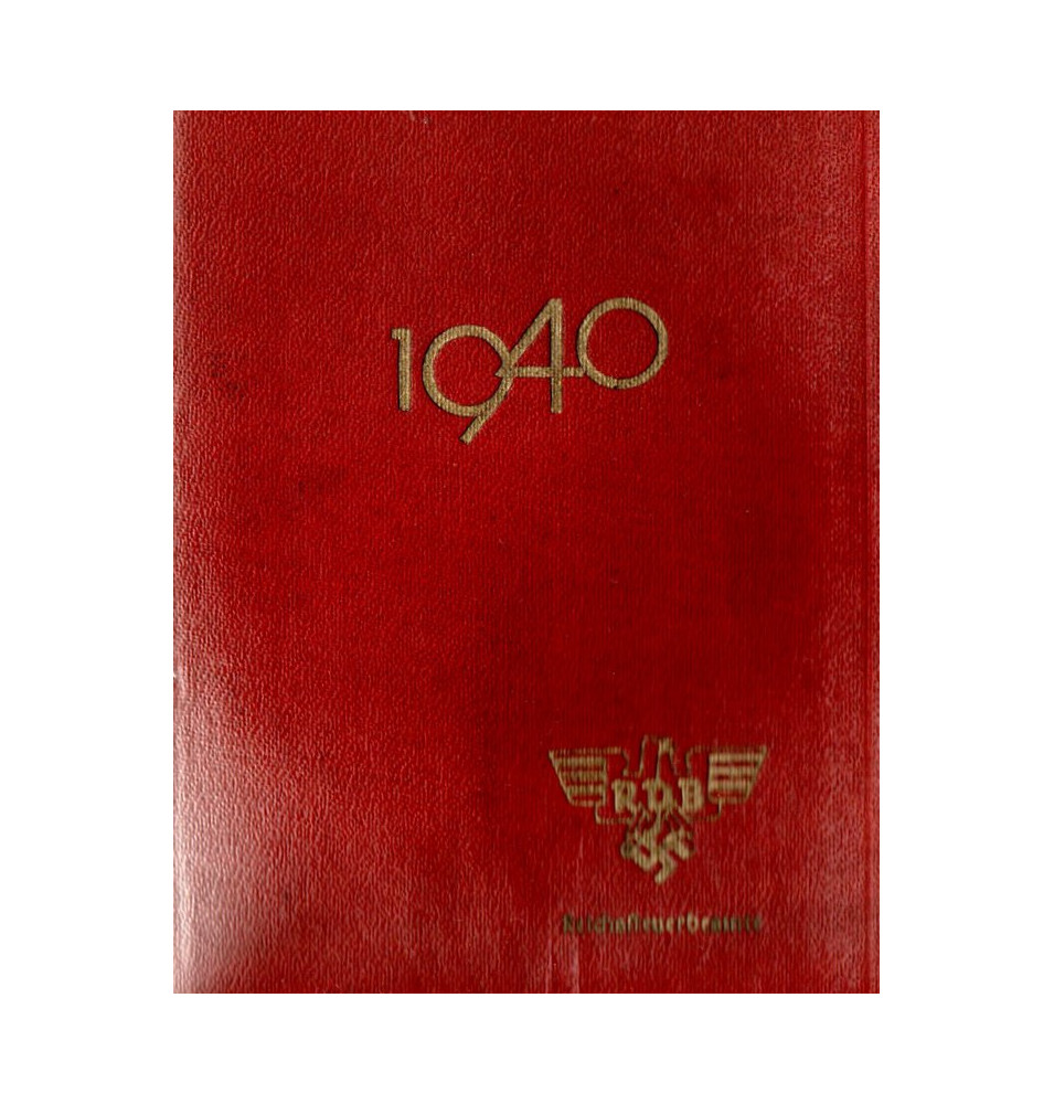 *Annuaire du fonctionnaire allemand - 1940*