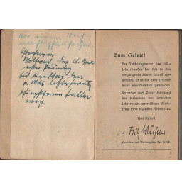 *Annuaire des fonctionnaires allemand -  NSLB - 1941*