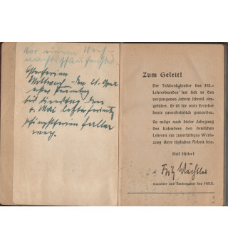 *Annuaire des fonctionnaires allemand -  NSLB - 1941*