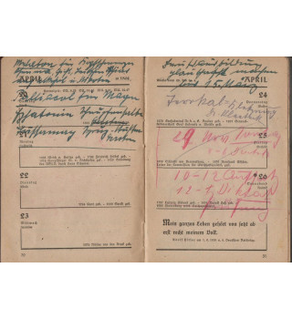 *Annuaire des fonctionnaires allemand -  NSLB - 1941*