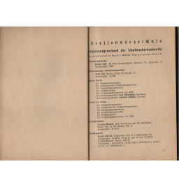 *Annuaire de la cordonnerie allemande - 1942 *
