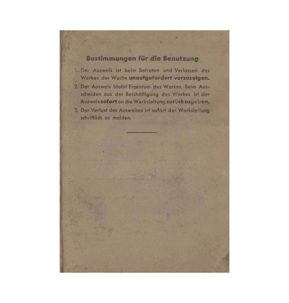 *Carte d'identité usine sidérurgique*