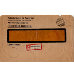 *Einschreibenumschlag*