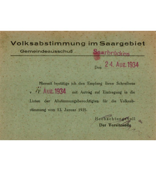 *Gemeindeausschuß Saarbrücken*