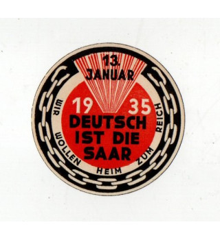 *Referendum-Aufkleber*