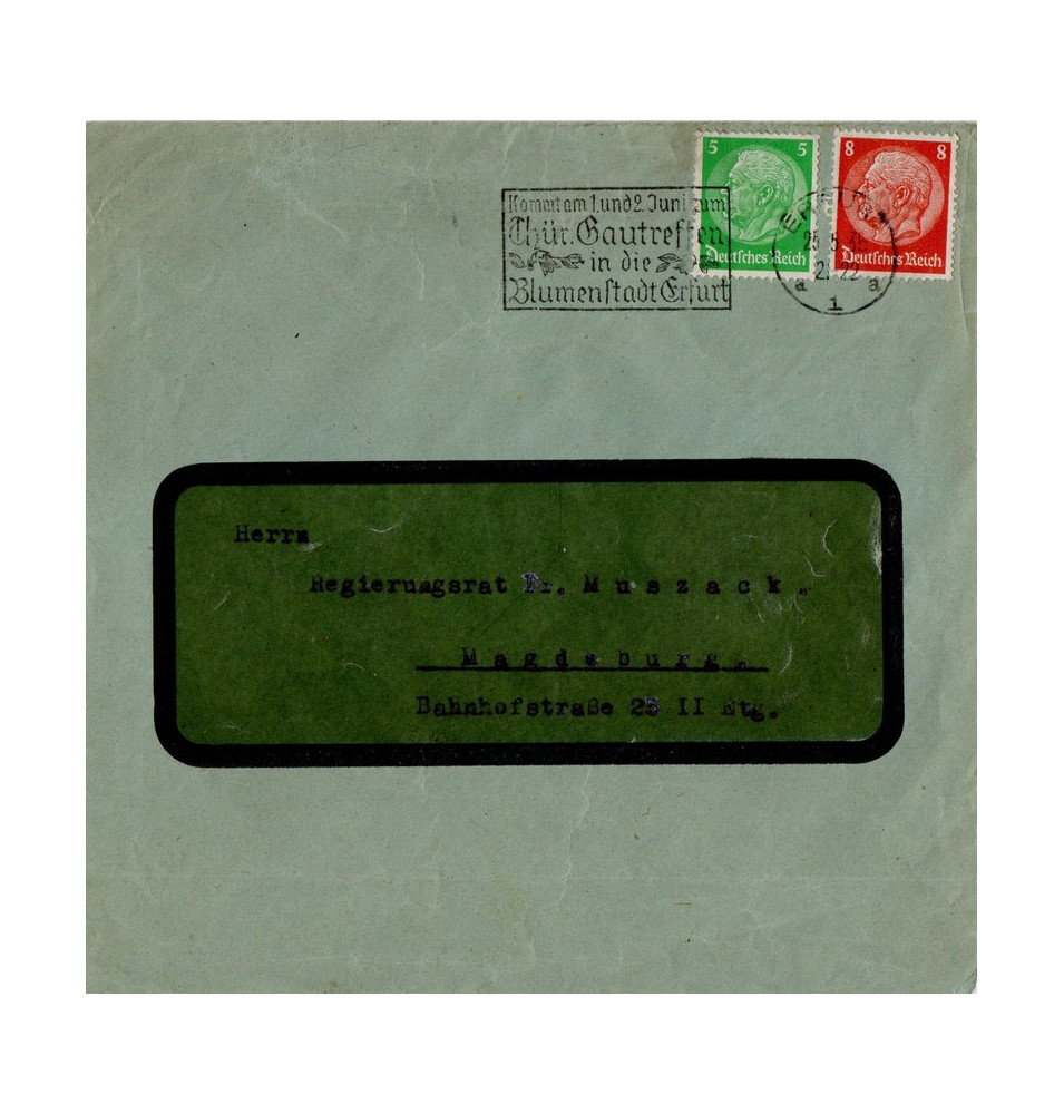 *Enveloppe de correspondance*