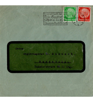 *Enveloppe de correspondance*