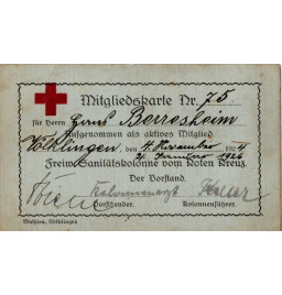 *Mitgliedskarte - DRK*