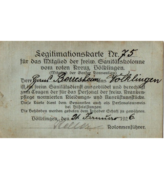 *Mitgliedskarte - DRK*