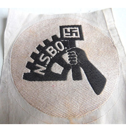 *Stoffabzeichen der NSBO*