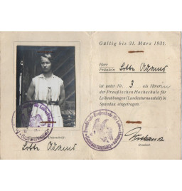 *Certificat prussien école  sportive* *