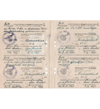 *Diplôme insigne sportif du Reich*