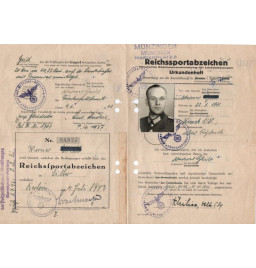 *Diplom -Deutsche Reichauszeichnung fürLeibesübungen*