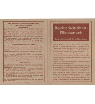 * RAD - Pflichtausweis*