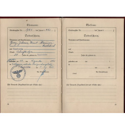 *Familienstammbuch -  Saarland