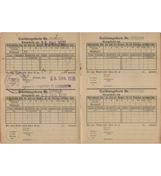 *Registre de collectes de reçus*