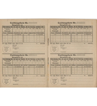 *Registre de collectes de reçus*