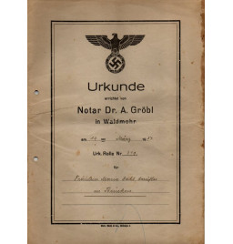 *Notarielle Urkunde*