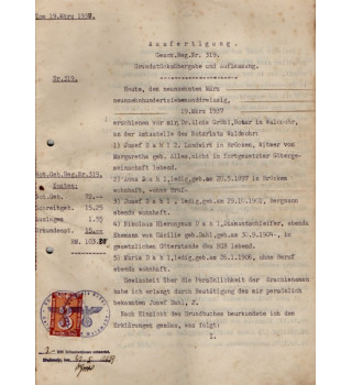 *Notarielle Urkunde*