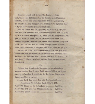 *Notarielle Urkunde*