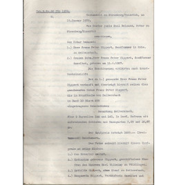 *Acte notarié - 1939 *