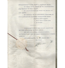 *Acte notarié - 1939 *