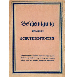 *Impfbescheinigung *