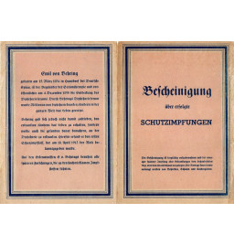 *Certificat de vaccination complète*