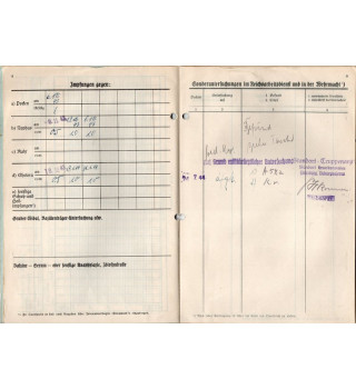 *Livret  de santé - Heer*