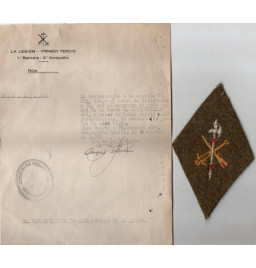 *Courrier Legion Espagnole*