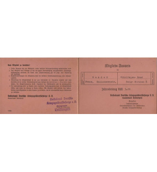 *Mitgliedsausweis - VdK *