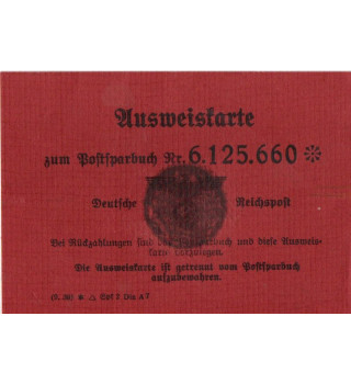 *Carte compte postal*