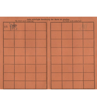 *Carte d'enregistrement - Aide sociale *