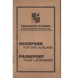 *Saarländischer Reisepass*