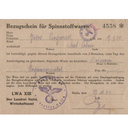 *Bezugsschein Für...