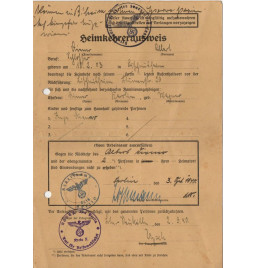 *Heimkehrer Ausweis*