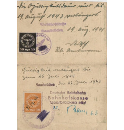 *Carte de la Reichsbahn*