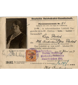 *Carte de la Reichsbahn*