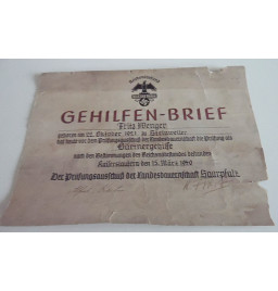 *Certificat d'assistant*