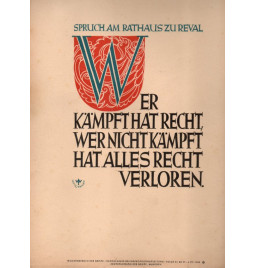 *NSDAP-Propagandaplakat mit Motto*