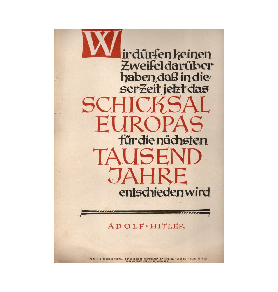 *NSDAP-Propagandaplakat*