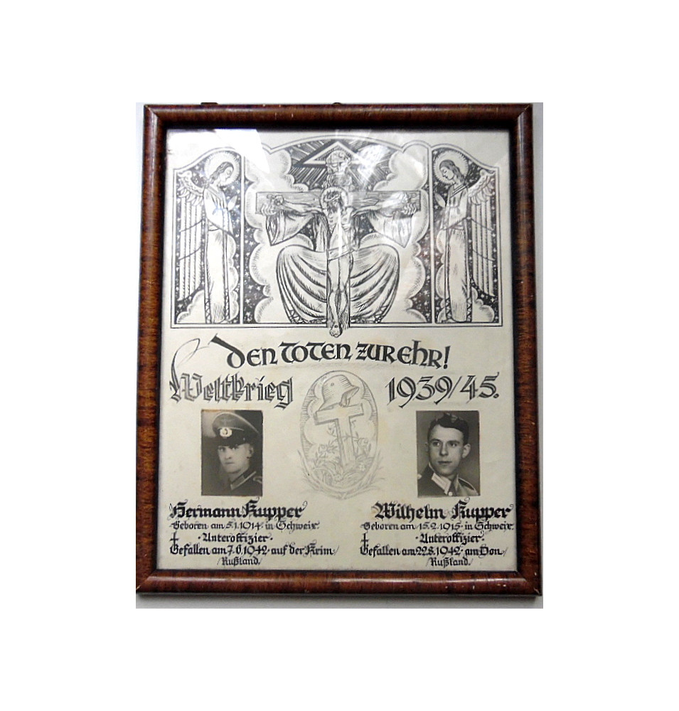 *Erinnerungsrahmen - Russland -  1942*