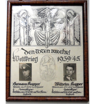 *Erinnerungsrahmen - Russland -  1942*