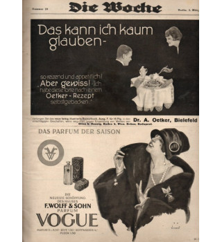 *Deutsche Monatszeitschrift - Die Woche*