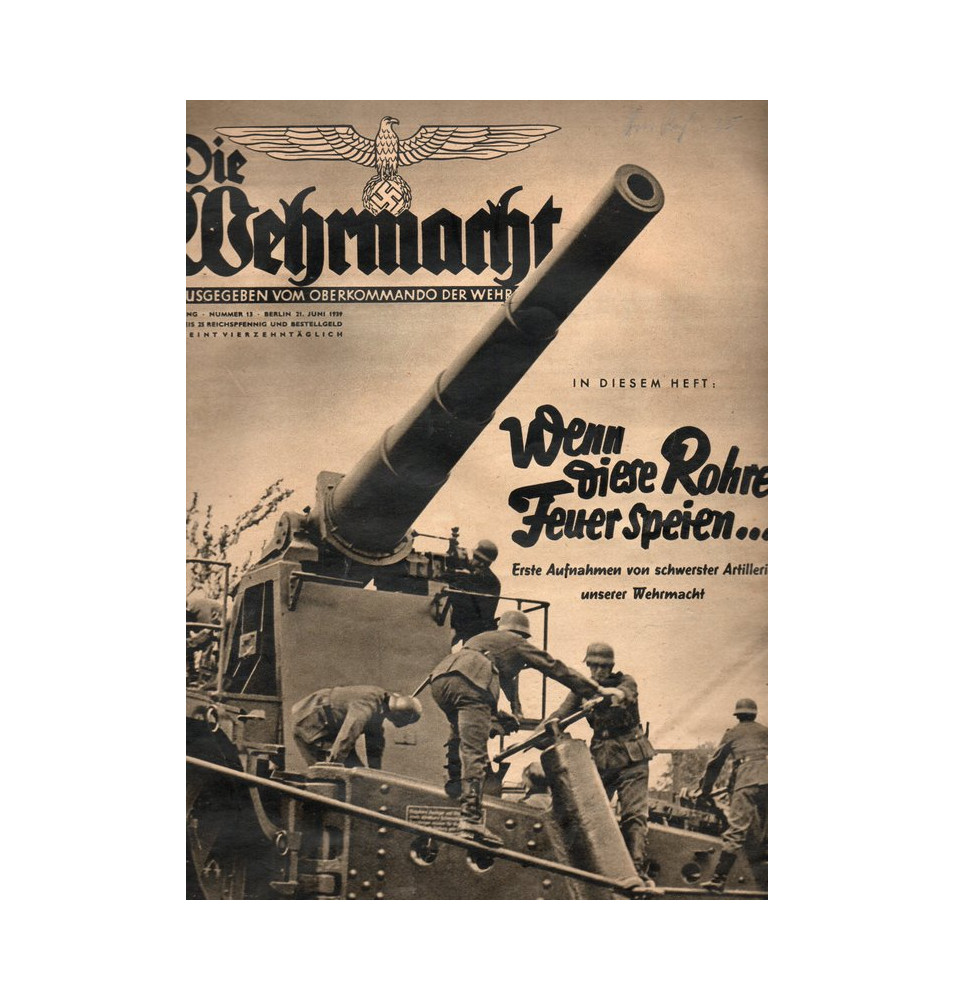 *Journal illustré "Die Wehrmacht*