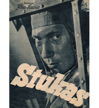 *Propagandaflyer für den deutschen Film Stukas*