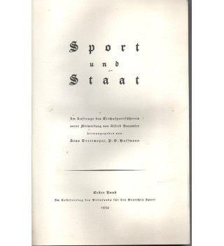 *Sport und Staat*