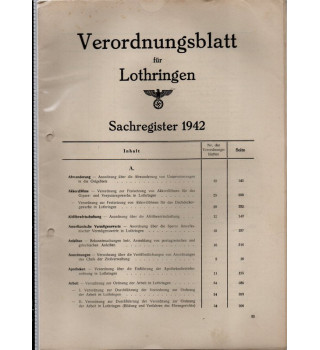 *Journal officiel de Lorraine - 1942*