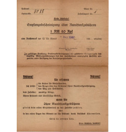 *Empfangsbescheinigung über...